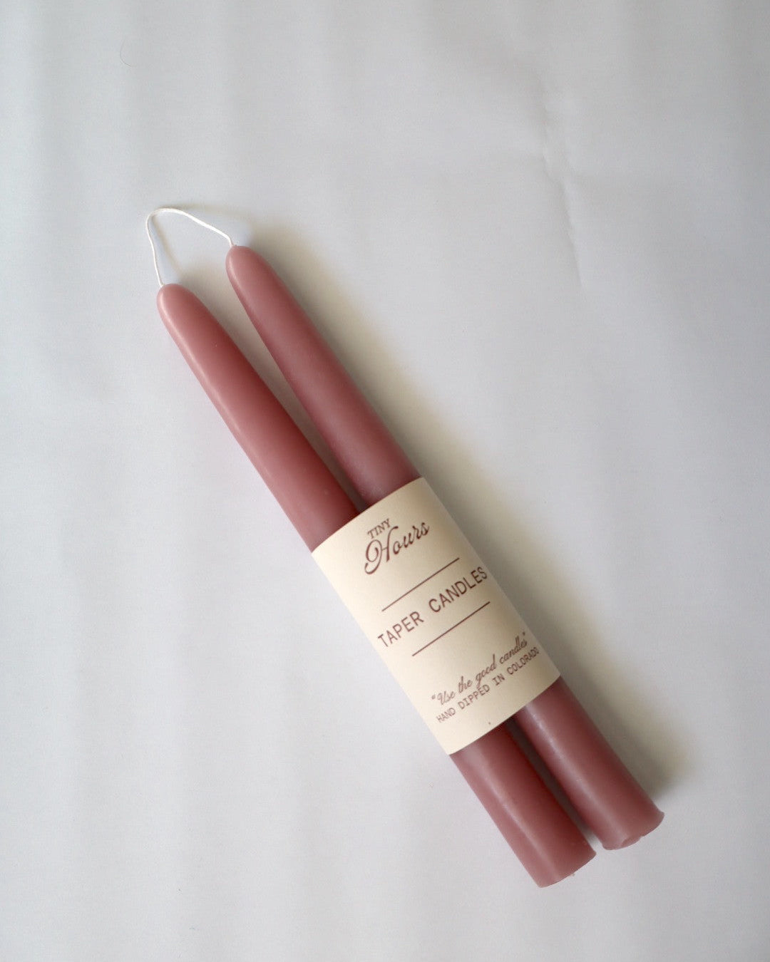 9" Hand Dipped Taper Candles