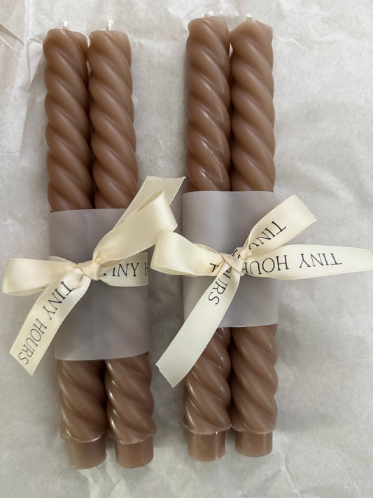 Twisted Taper Candles