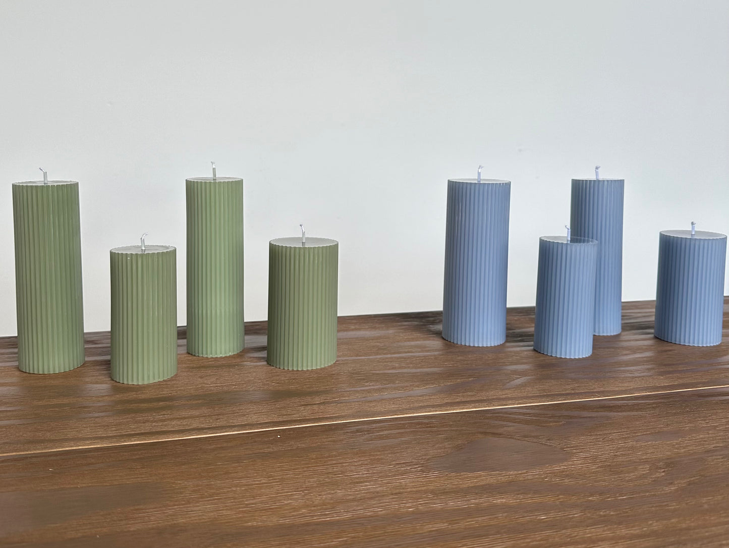 Fluted Pillar Candle