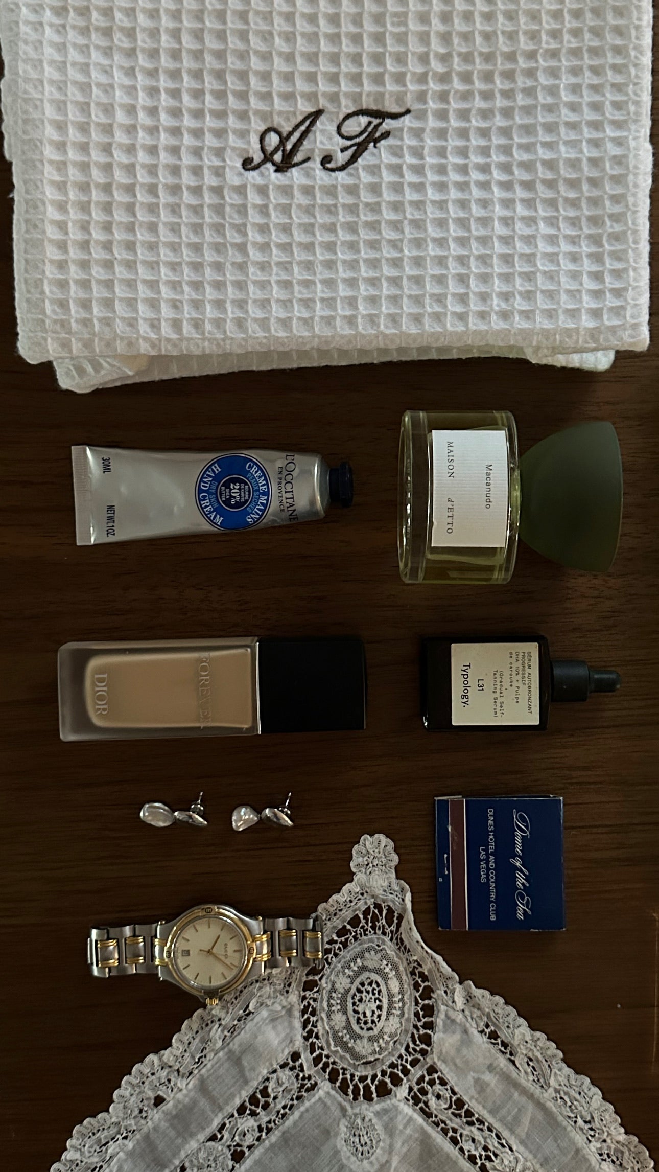 Embroidered Custom Makeup Bag