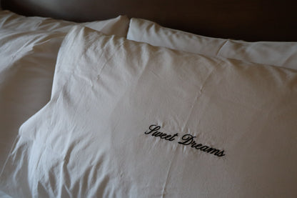 Embroidered Custom Pillowcase