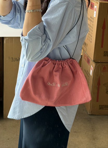 Drawstring Pouch with Phrases