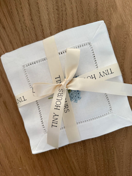 Mother's Day Napkins + Flowers set