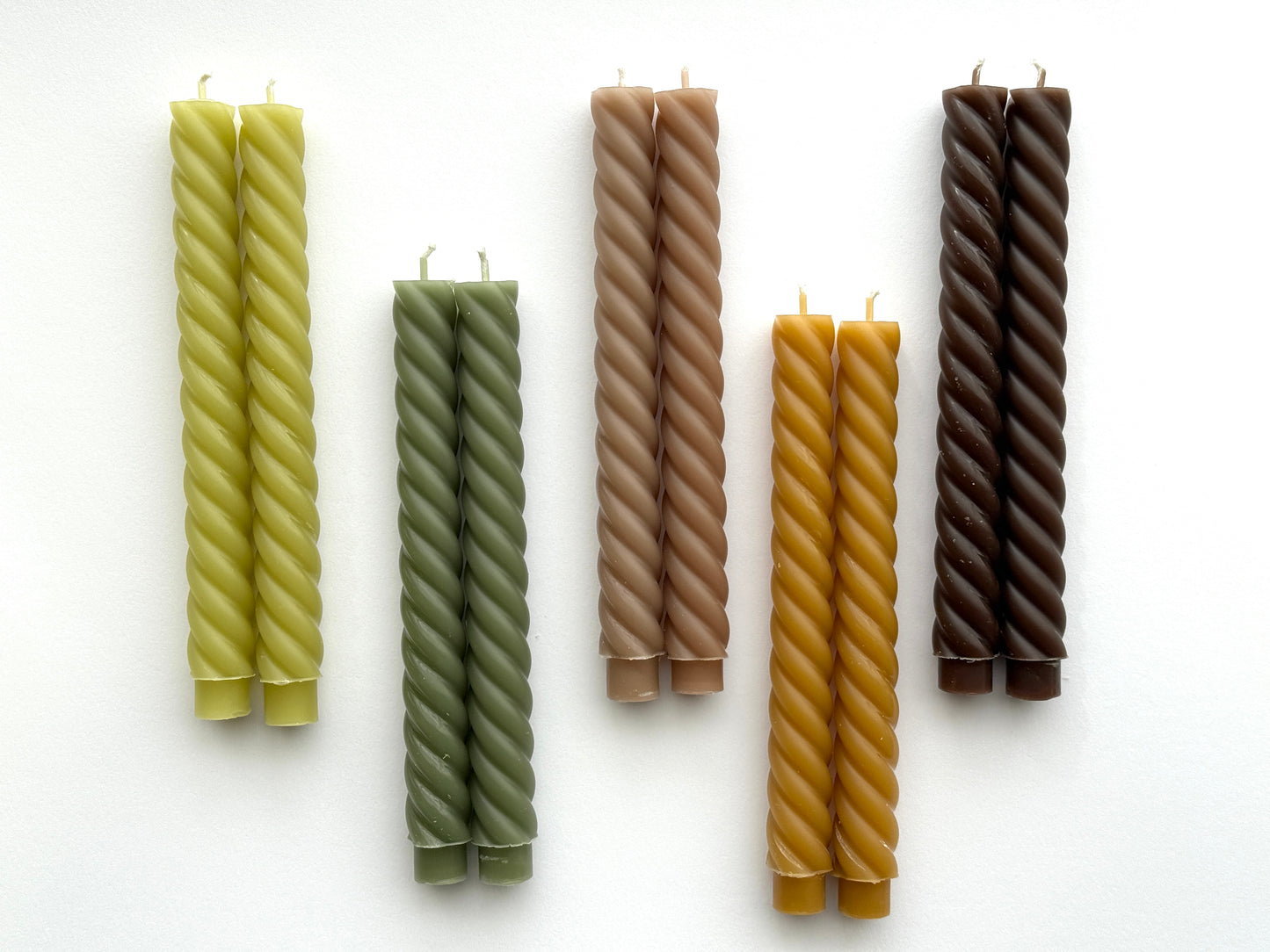 Twisted Taper Candles