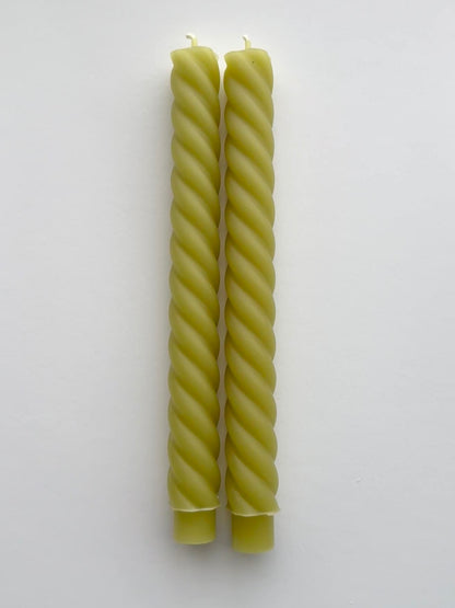 Twisted Taper Candles