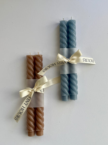 Twisted Taper Candles