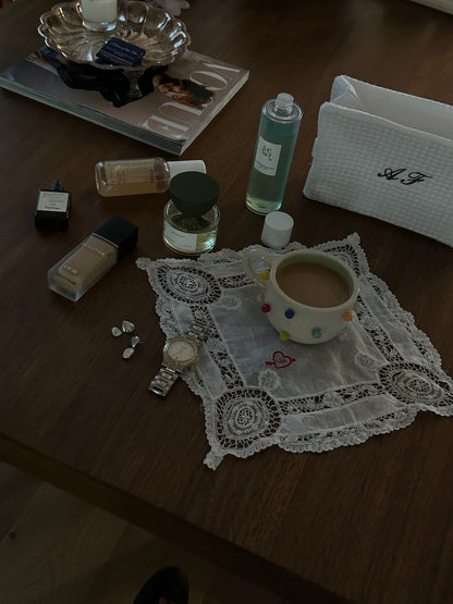 Embroidered Custom Makeup Bag