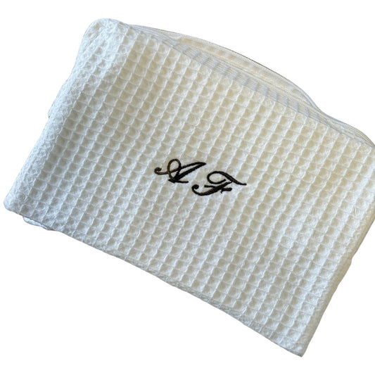 Embroidered Custom Makeup Bag